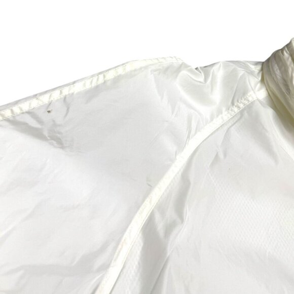 WOOLRICH TETON Vintage White Lightweight Retro Windbreaker Jacket Mens XL - Picture 6 of 6